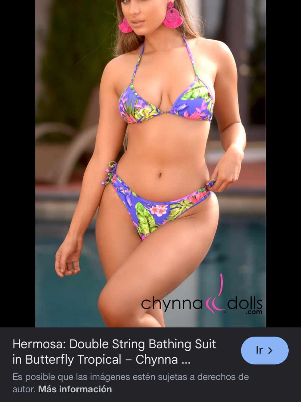 Chynna Dolls Hermosa Double-String Bikini